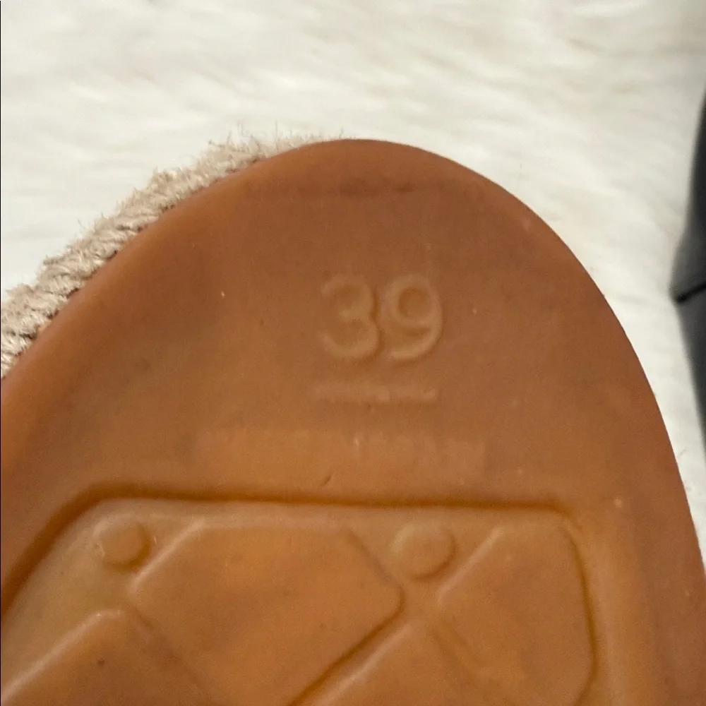 CHANEL Lambskin CC Espadrilles